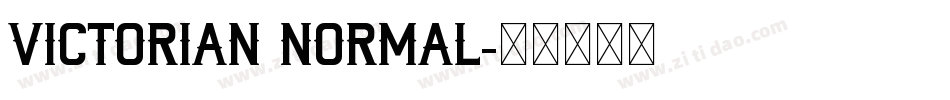 Victorian Normal字体转换